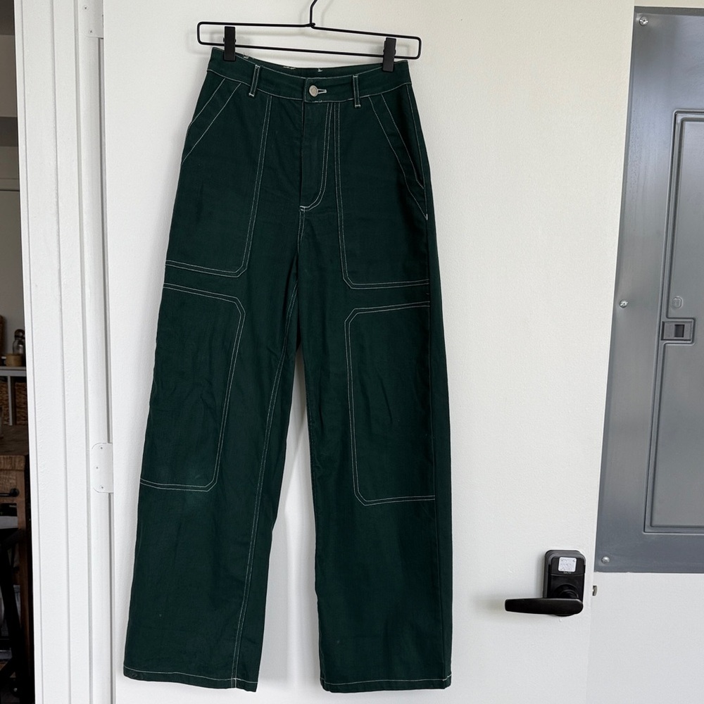 BY. DYLN Green Cooper Jeans